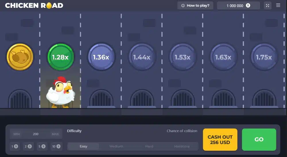 Wie man Chicken Road spielt